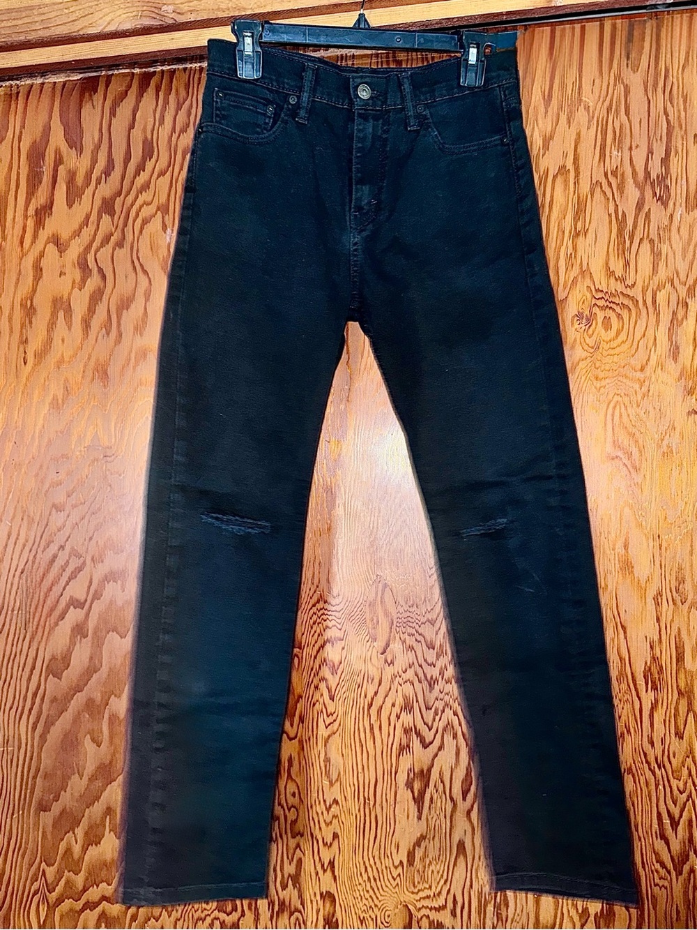 Levi's Black 510 High-Waisted Straight Leg Women's Jeans